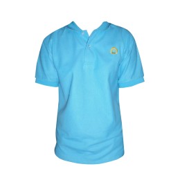 Custom-made men's short-sleeved polo shirt design color blue polo shirt yellow monochrome embroidered logo team uniform P1526 Custom-made men's short-sleeved polo shirt design color blue polo shirt yellow monochrome embroidered logo team uniform P1526